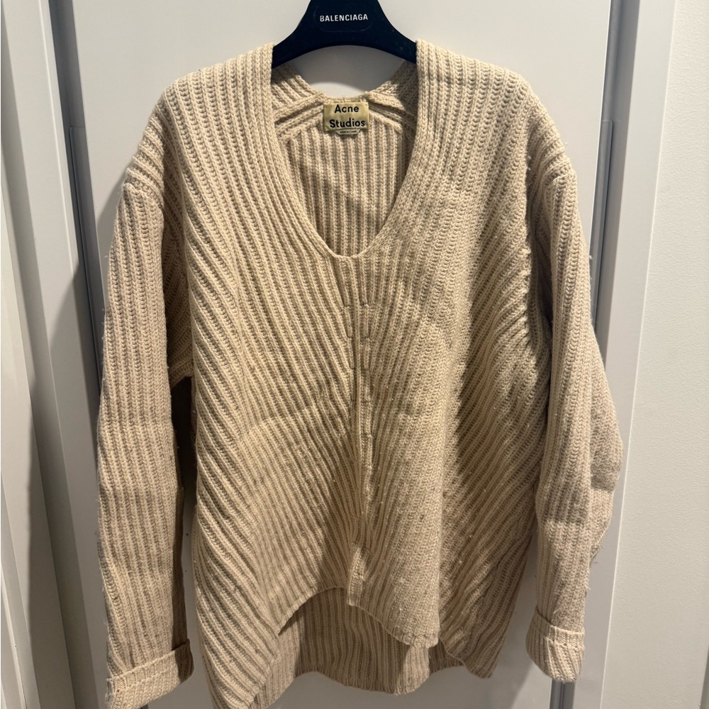 Acne Studios Deborah Cream Sweater
